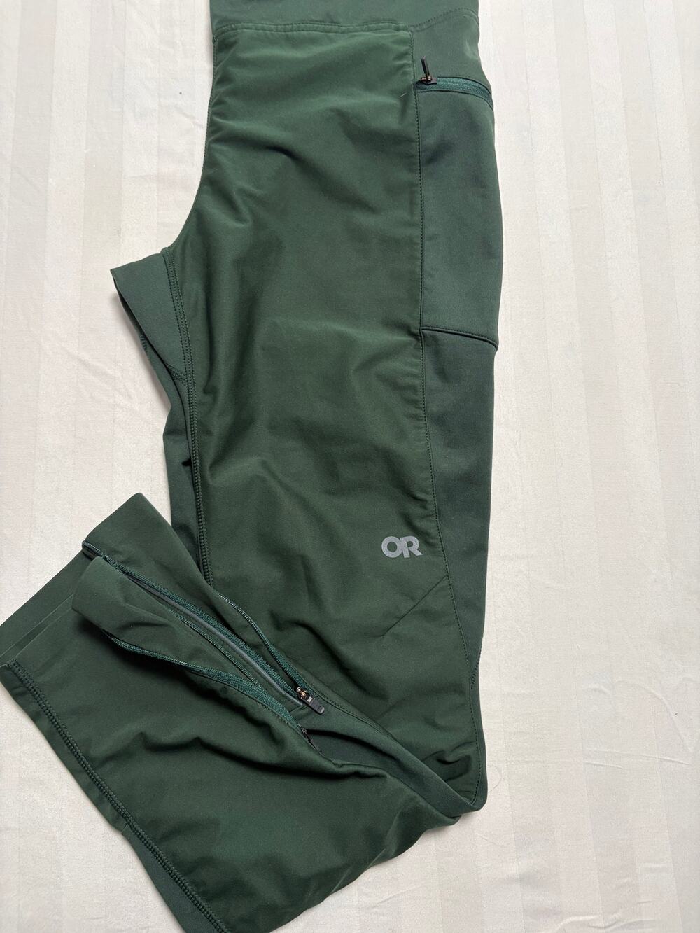 Outdoor Research Green Technical Pants — Size S/P